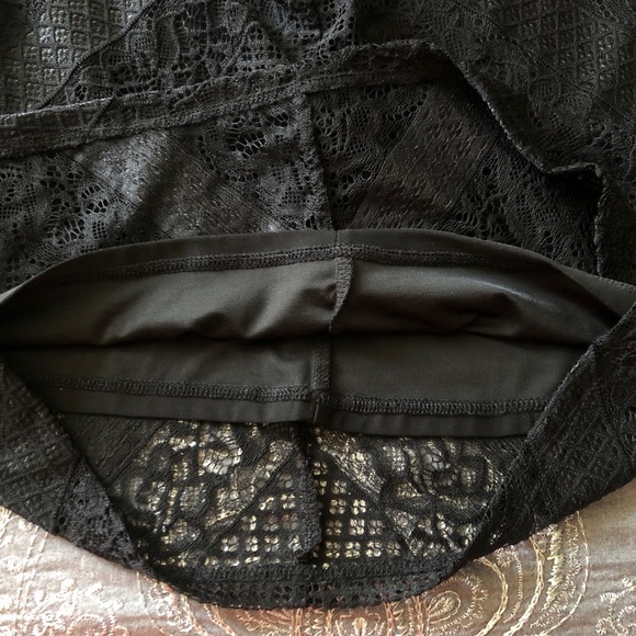 Guess Black Lace Cut Out Party Dress - Picture 9 of 11